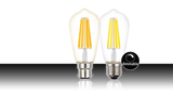 Filament ST64 LED dimmable full glass lamps