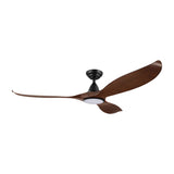 NOOSA 60 Aged Elm ceiling fan & light