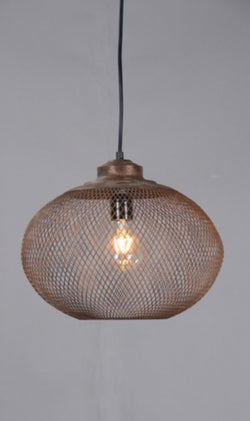 Carlosa Medium Hanging Lamp in Rustic
