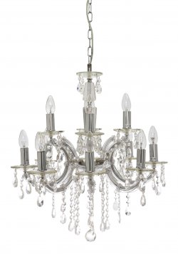 DAVINCI- 8 + 4 light- Chrome