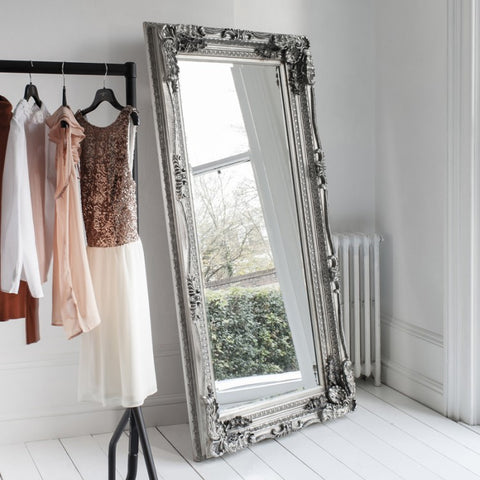 Louis Leaner Mirror Silver