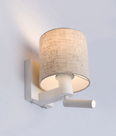 CITY SERIES-BRIGHTON: E27 Wall Lamp+Adjustable Reading Light 3000K