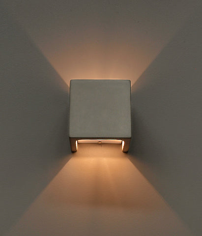 Concrete wall lamp