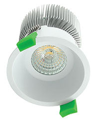 DEEP-75 RND 10W LED KIT WHT