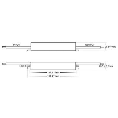 HV9651 - 20w 12v Weatherproof LED Driver