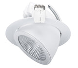 SCOOP-25 RND 25W LED KIT WHT