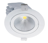 SCOOP-25 RND 25W LED KIT WHT