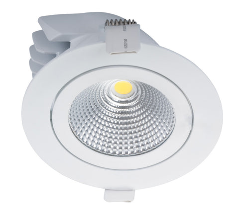 SCOOP-25 RND 25W LED KIT WHT