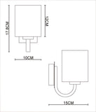 Waltz IP44 bathroom wall lamp