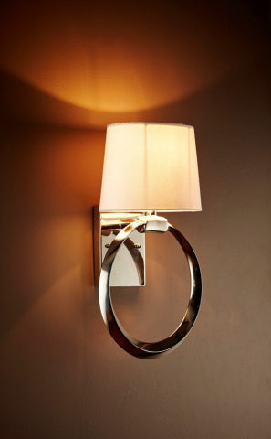 Saratoga Sconce Base Nickel