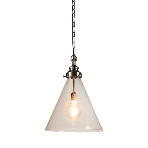 Gadsden Large Glass Hanging Lamp