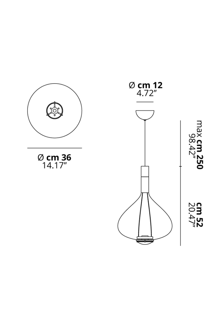 Sky Fall Large Pendant Concept Lighting Sydney