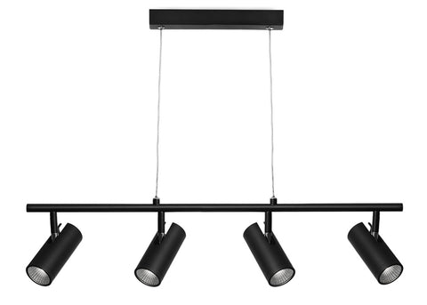 Urban 4lt Pendant Black