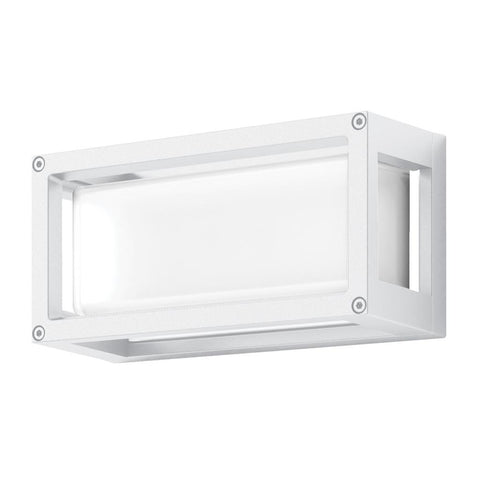 YORK-7 7W Led Rectangle Wall Light IP65 240v - White