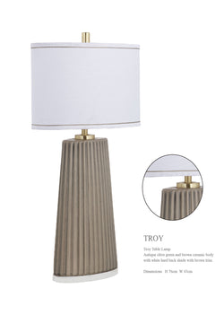 TROY TABLE LAMP