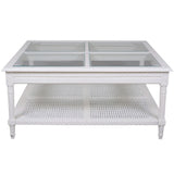 Polo Square Coffee Table Black or White