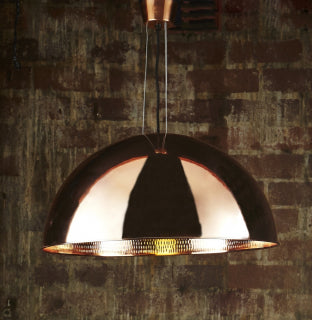 Alfresco Dome Ceiling Lamp Copper