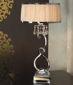 Luxuria 1 light table lamp – taupe