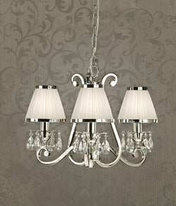 Luxuria 3 light chandelier