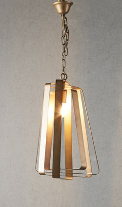 Mona Vale Hanging Lamp In Brass