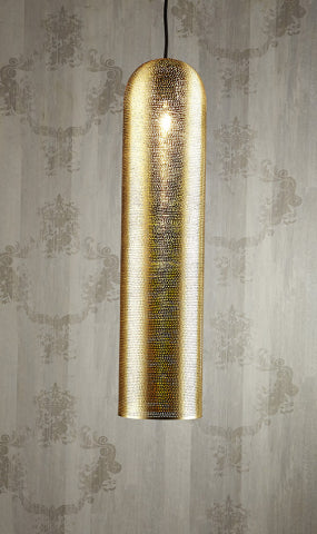 Moroccan Pipe  Ceiling Lamp Silver