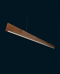Australian Made SOLID Timber Linear Pendant